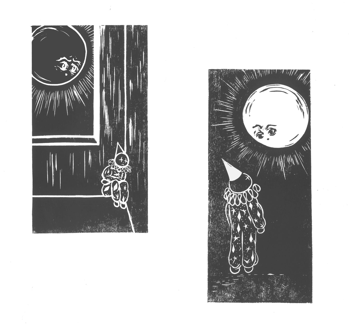 Moon Diptych original print