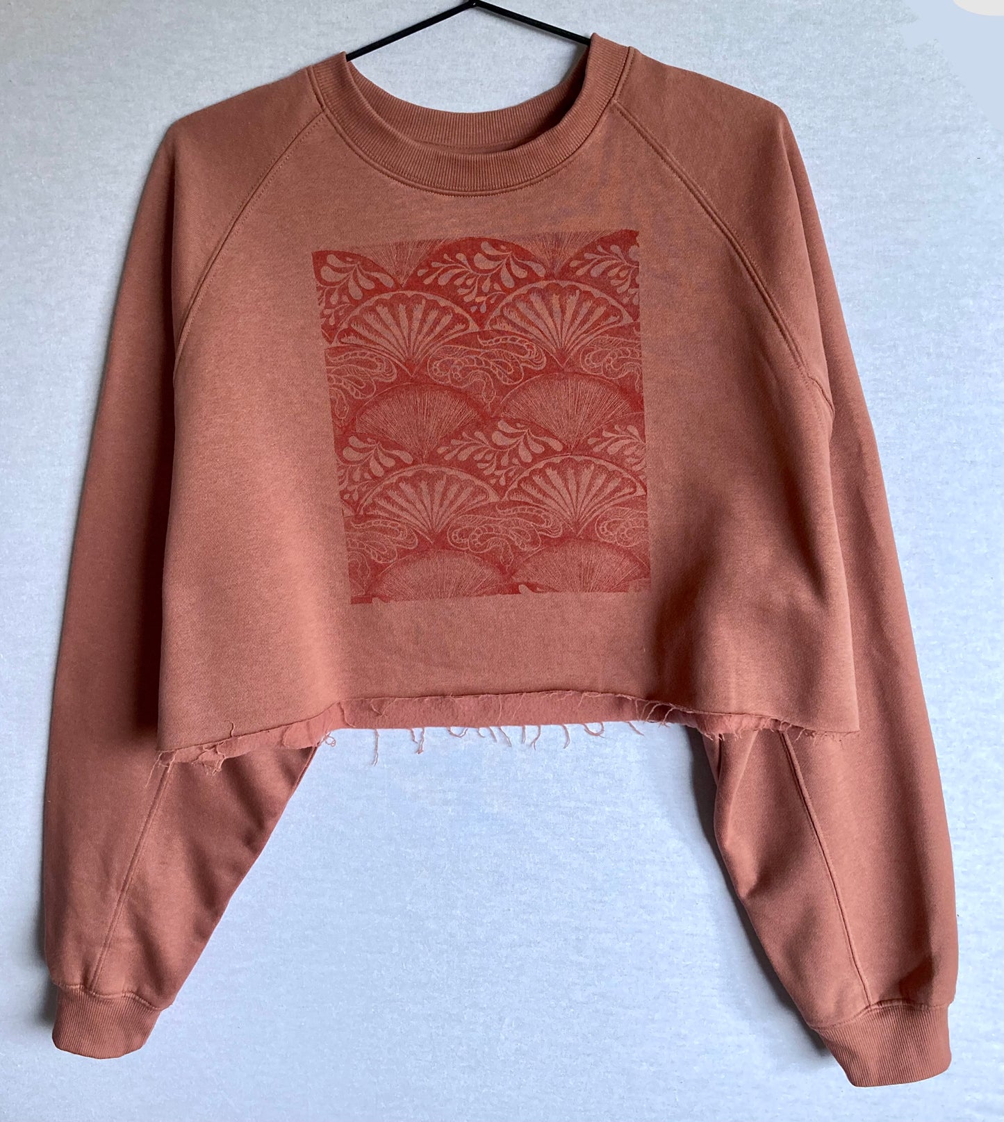 Handprinted Unisex sweatshirt Size 14