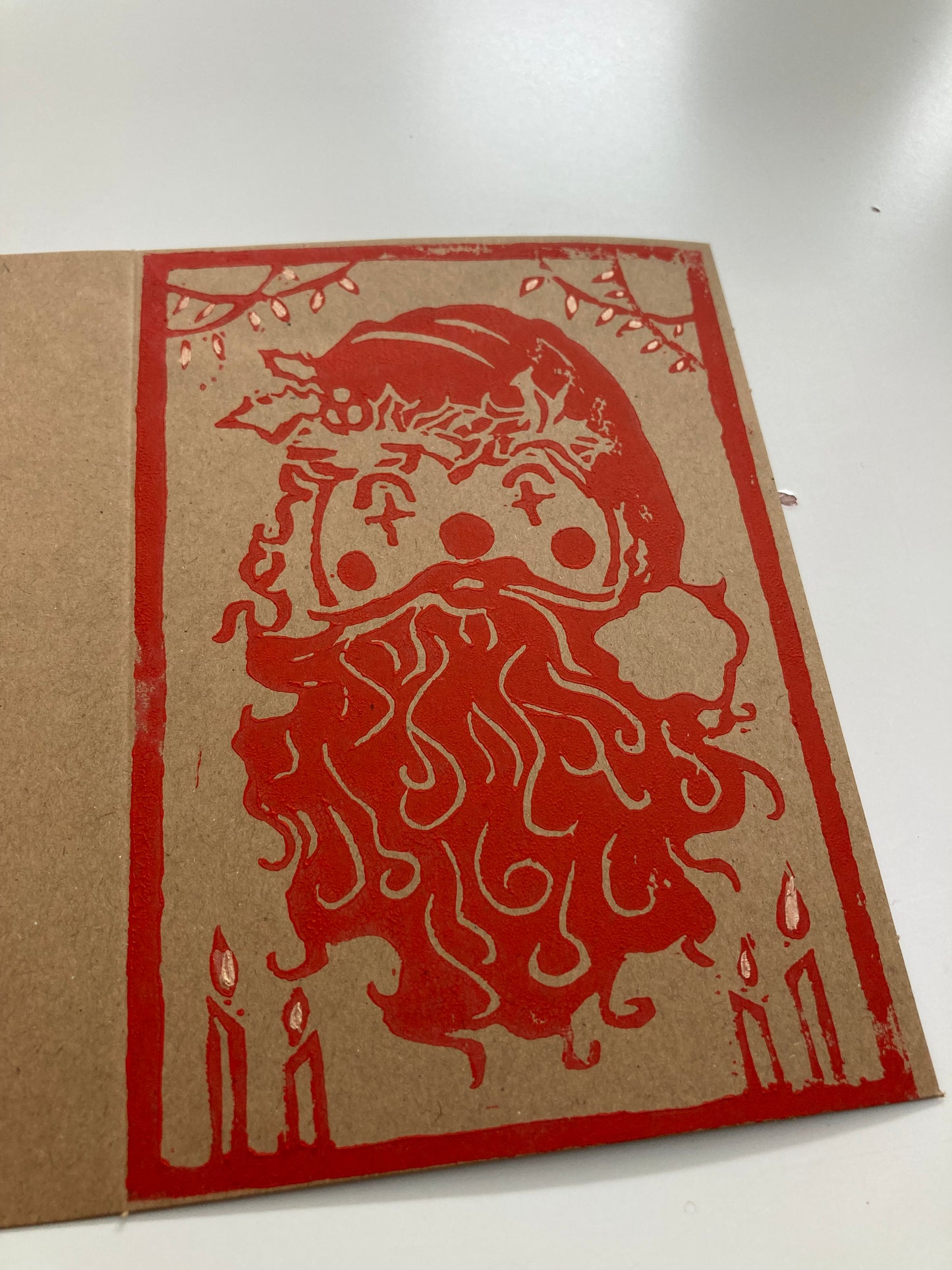 Santa Clown cards (Pack of 5)