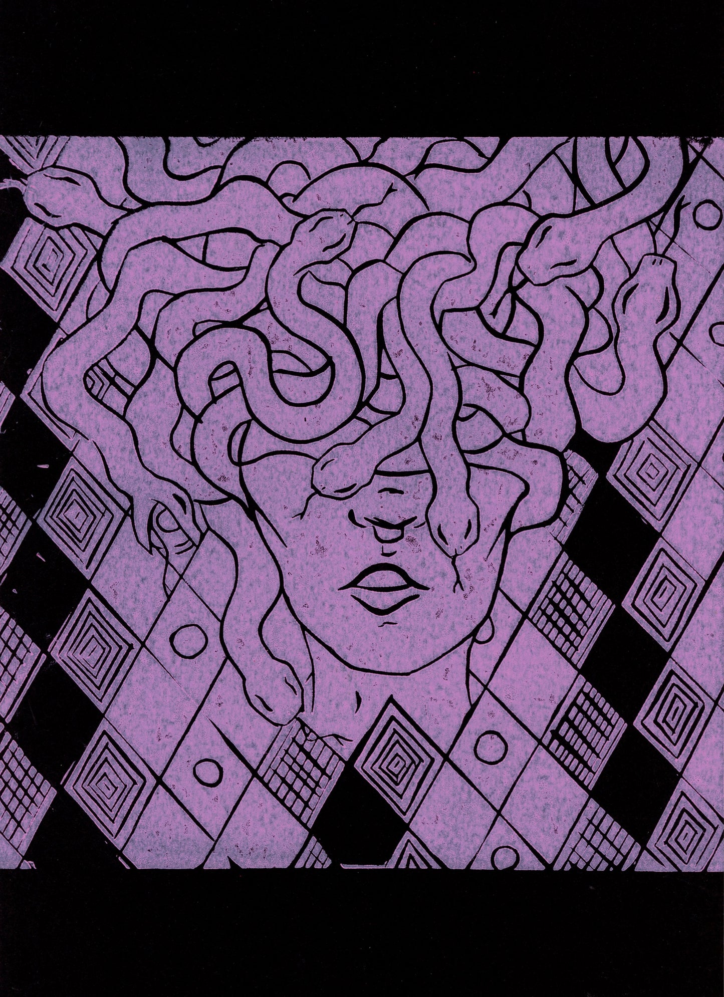 Medusa original print