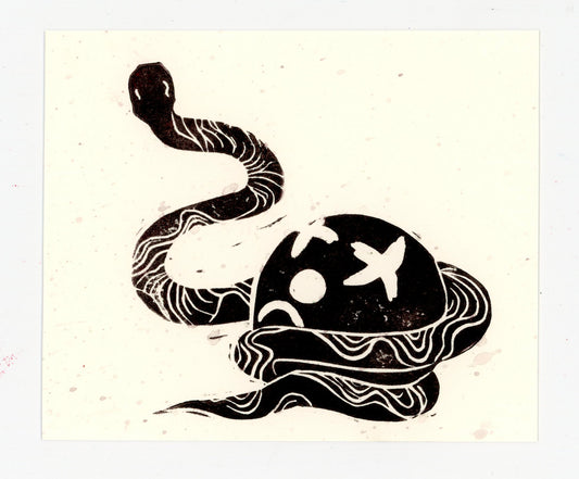 Snake food original print