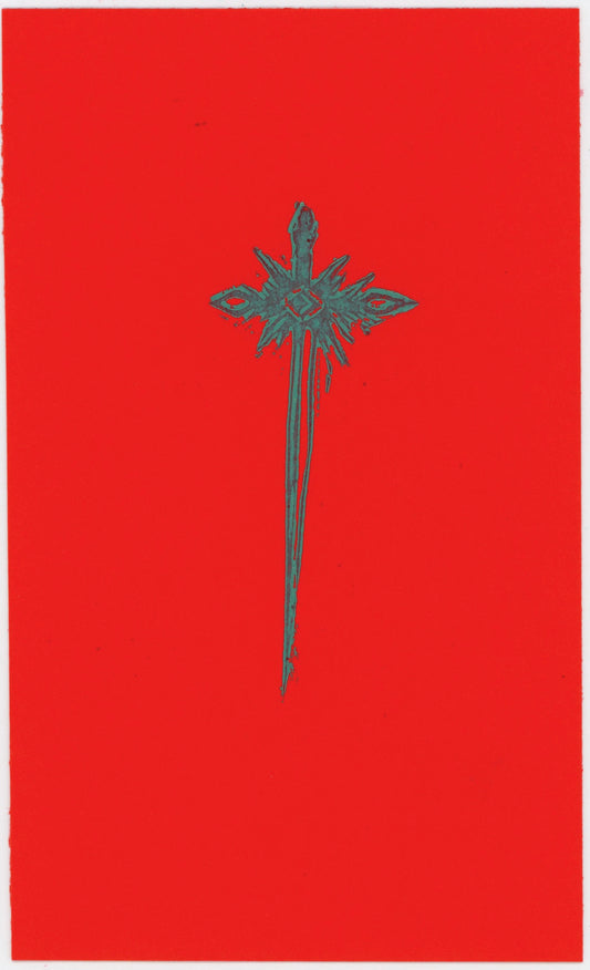 Star sword Original print