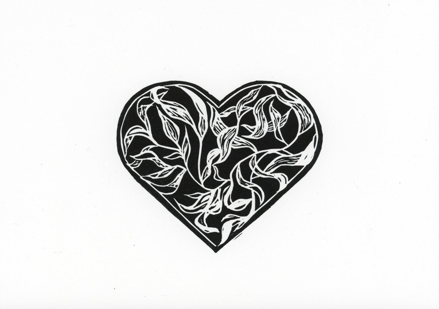 Heart original print