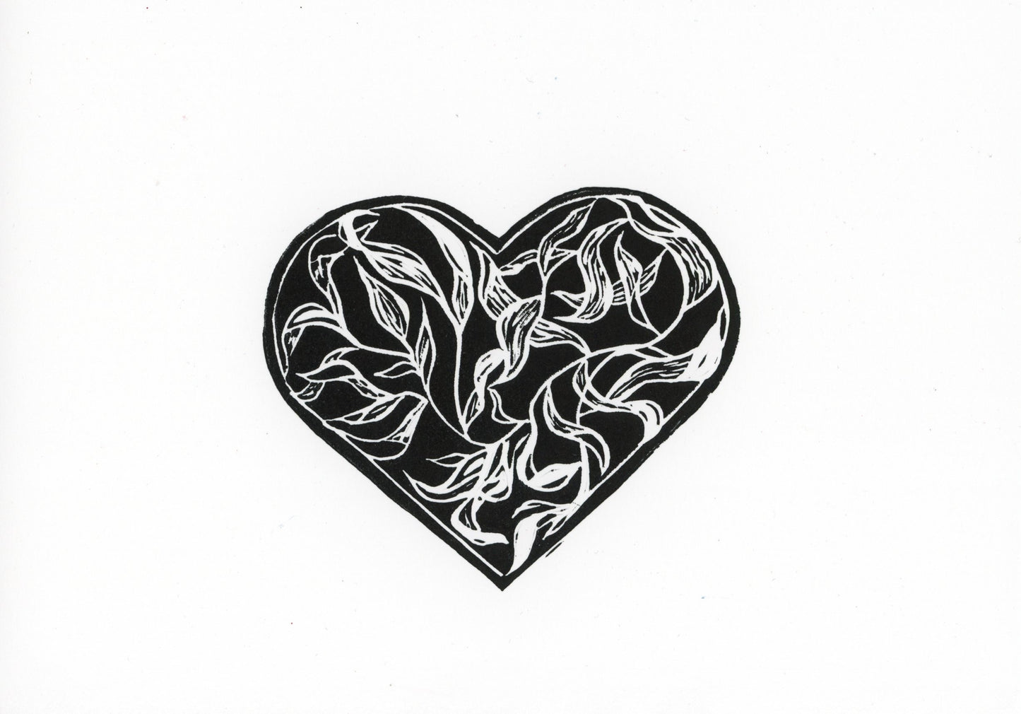 Heart original print